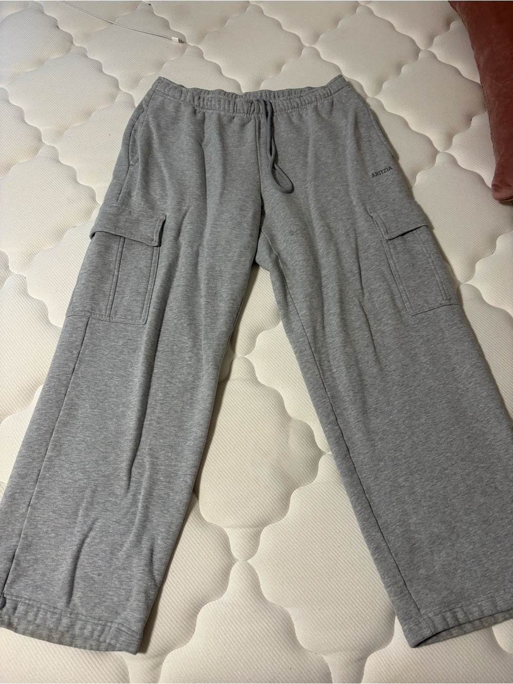 Aritzia Gray Cargo Sweatpants - Comfortable Casual Fit